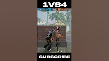 1VS4🤯 HipHop Wiping Squad In Seconds|| Wait For End🔥 #shorts #freefireshorts #freefire #b2k