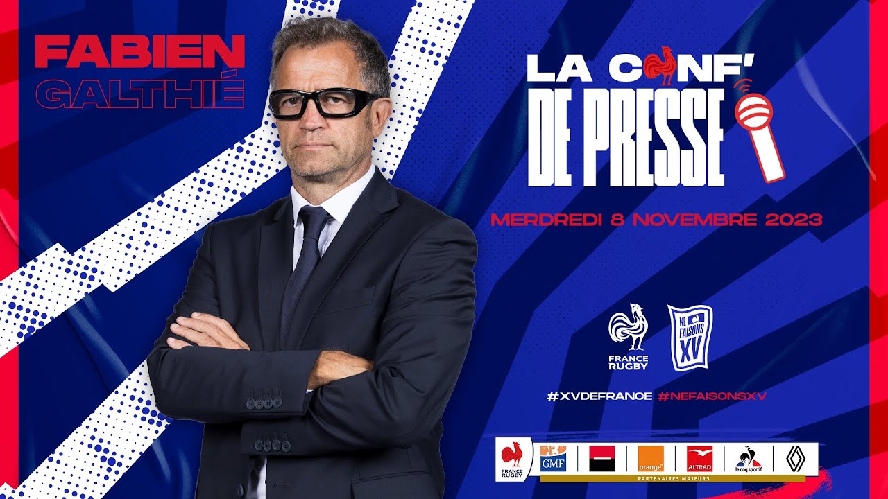 Le conférence de rentrée de Fabien Galthié