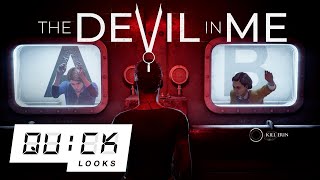 The Devil in Me is a Pretty Jank and Dull Haunted House | Quick Look (Video Game Video Review)