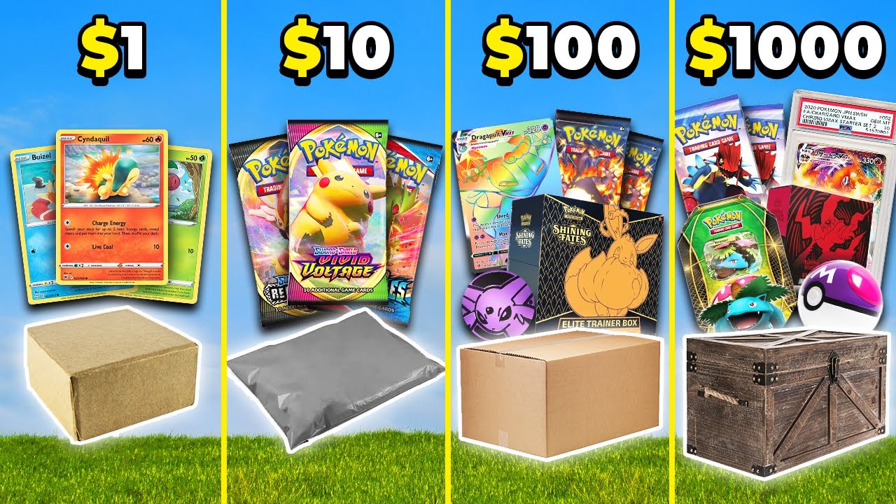 I am Opening One of the Best $100 Pokemon Card Mystery Boxes on