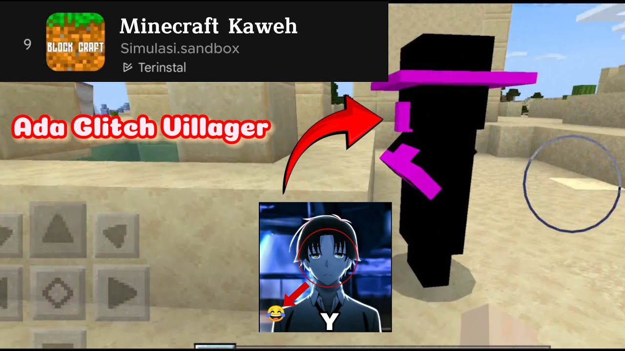 Aku main game minecraft palsu terpopuler di playstore!! - YouTube