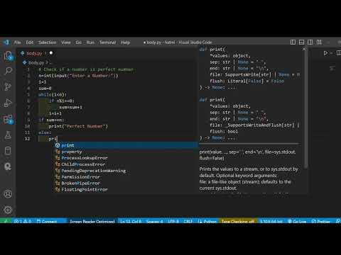 Check if a number is perfect number in Python