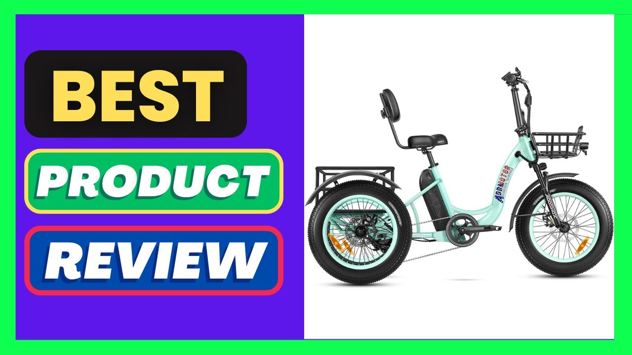 ADDMOTOR TRIKETAN M-330 Electric Trike for Adults, UL2849 Certified,