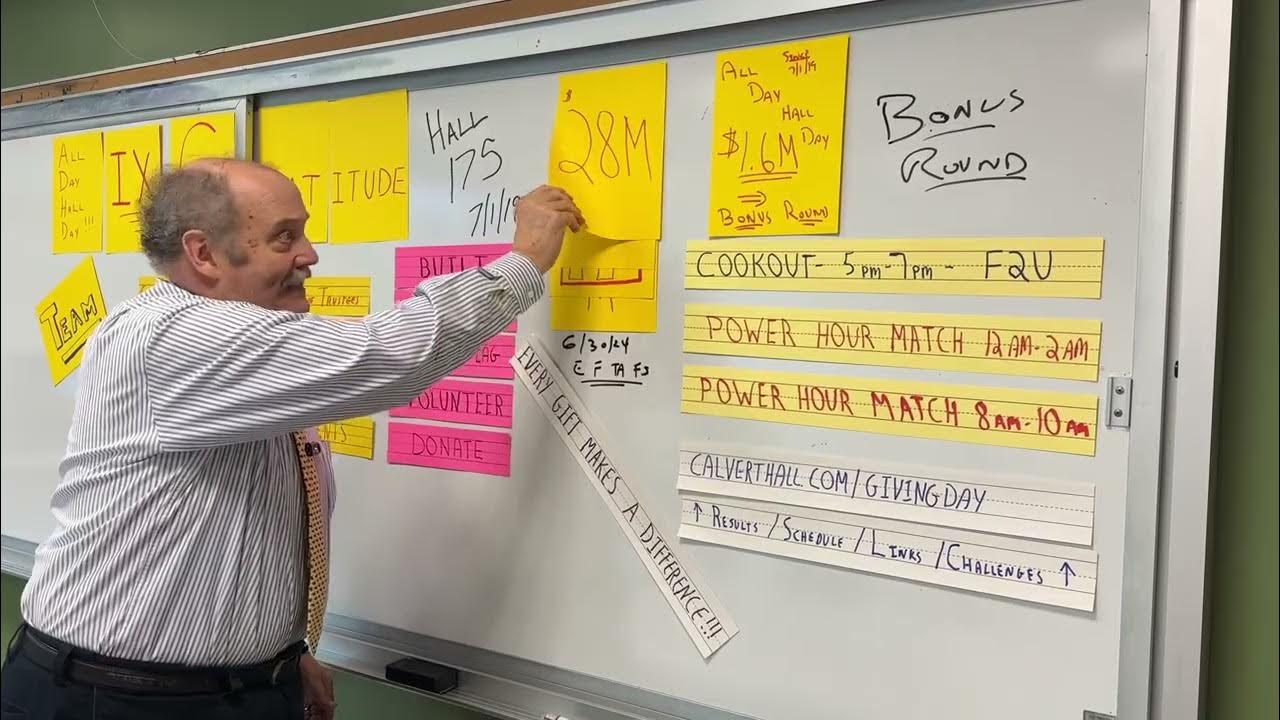 2024 All Day Hall Day Whiteboard Video YouTube
