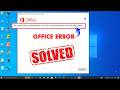 How To Fix "Microsoft Office encountered an error during setup" | 2026