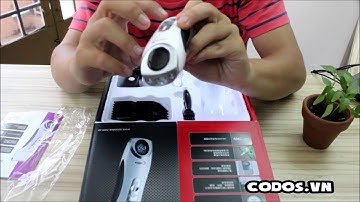 Tông đơ cắt tóc chuyên nghiệp Codos 960 [Khui hộp]