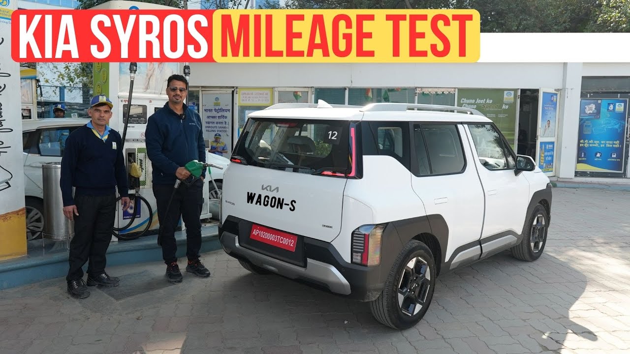 Kia Syros Mileage Test & Review - ये है Wagon-S