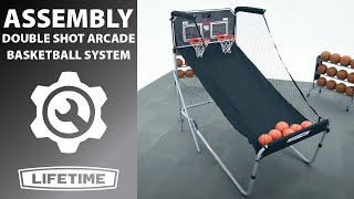 Lifetime Double Shot® Arcade Basketball System | Model 90648 | Lifetime Assembly Video