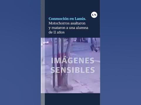 Lanús: motochorros asaltaron y mataron a una a niña de 11 años cuando estaba por entrar a la escuela