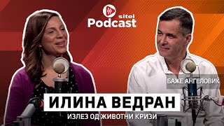 картинка: Излез од животни кризи | Илина Ведран | Личен развој | Sitel Podcast 001