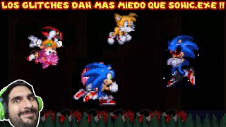 LOS GLITCHES DAN MAS MIEDO QUE SONIC.EXE... - Sonic.EXE Blood Tears con Pepe el Mago (#6)