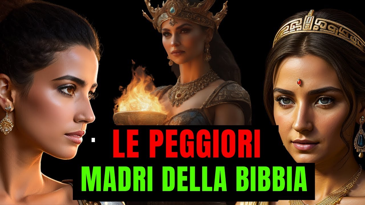 📜 LE PEGGIORI MADRI DELLA BIBBIA 🌟 SCOPRI CHI SONO I CATTIVI ESEMPI DI