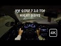 VW Golf 7 2 0 TDI Night Drive 4K