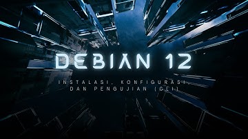 #1 Instalasi, Konfigurasi, dan Pengujian Debian 12 CLI di VMware.