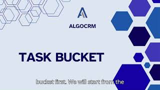 Task Bucket in ALGOCRM | Automate Multiple Tasks in One Click (English)