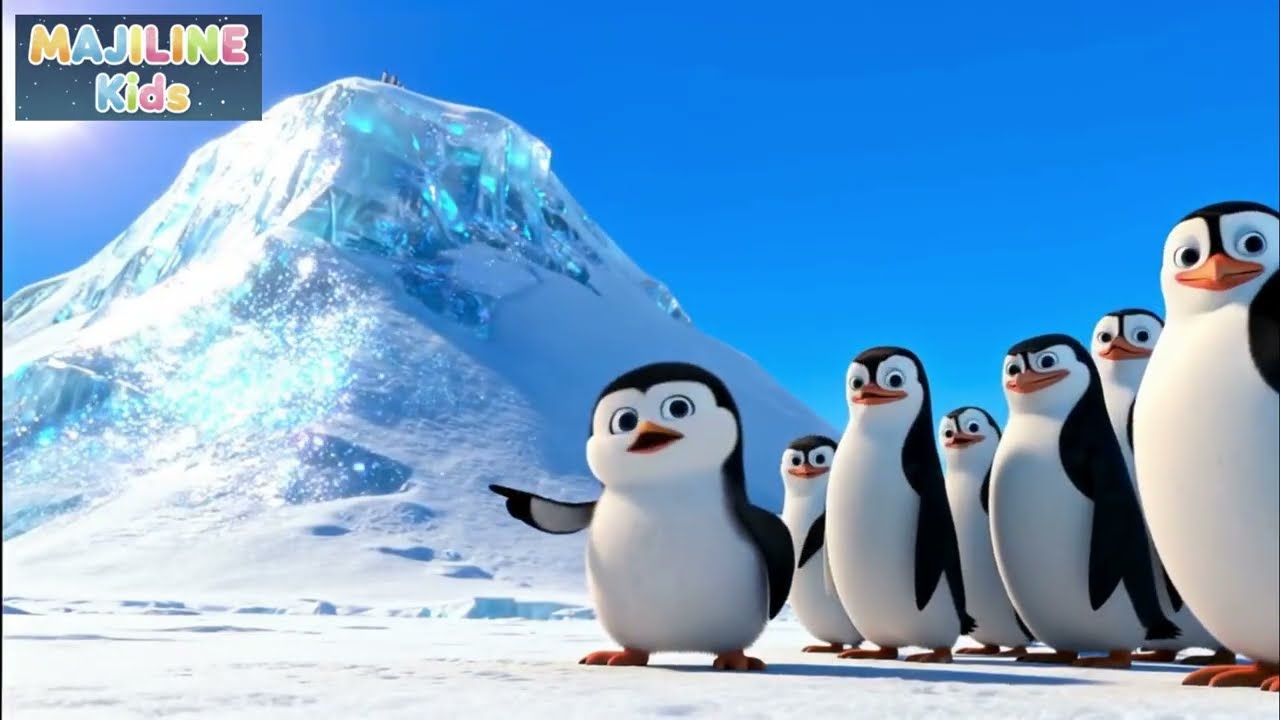The Happy Penguins Song 🐧🎵 | Fun Kids Animation
