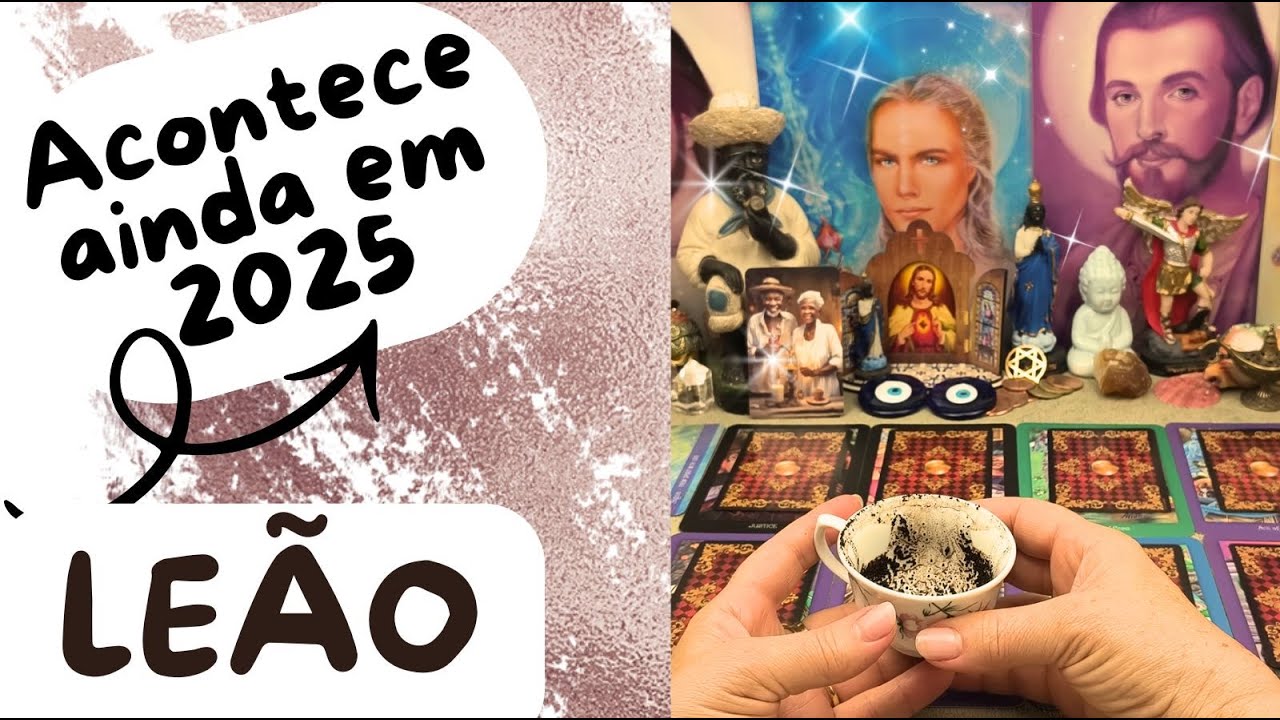 ☕LEÃO♌  ISSO ACONTECE AINDA EM 2025!🔮📚ESTÁ ESCRITO!✍🏽