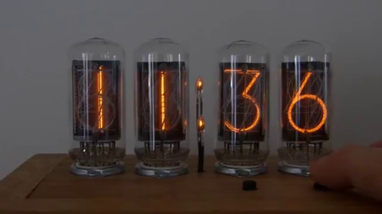 ZM1042 nixie clock with Real Time Clock