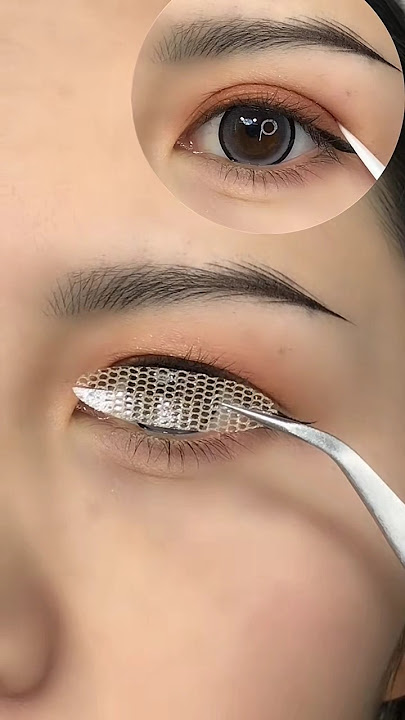 Invisible lace double eyelid tape, natural and invisible #fairymust #beauty