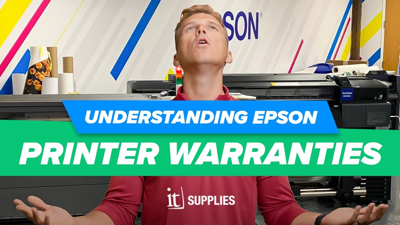 organiseren Aanvankelijk Ontvanger Understanding EPSON Printer Warranties - What to consider before you buy  your printer. - YouTube
