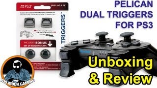 PELICAN Dual Triggers for PS3 | Too Much Gaming