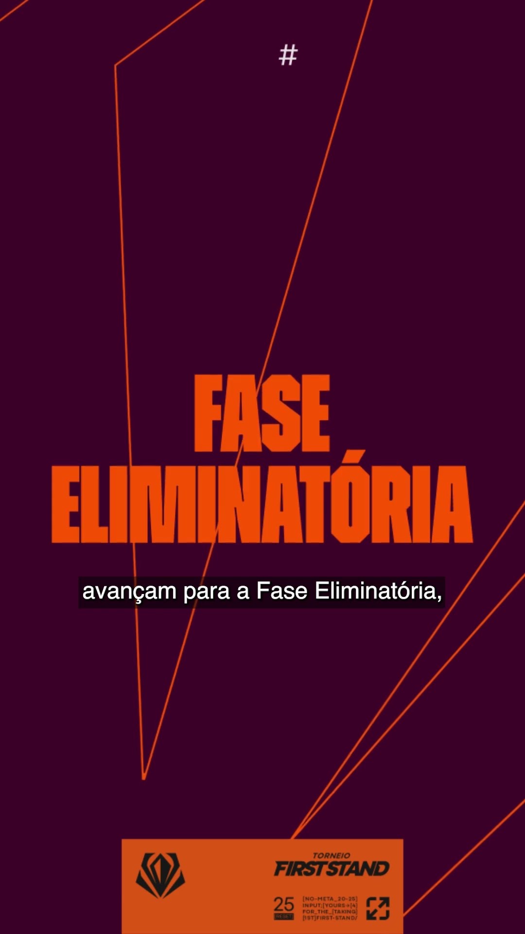Prepare-se para a nova competição internacional: o First Stand ? #FST2025