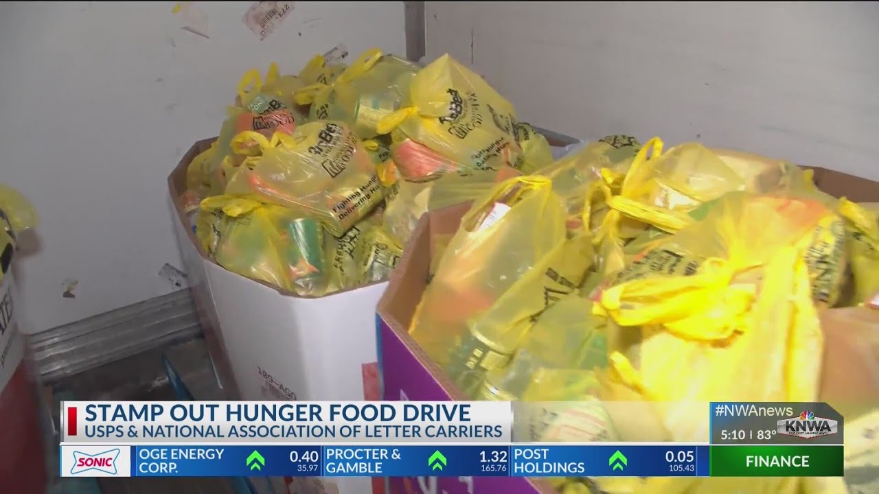 USPS, National Association of Letter Carriers participating in Stamp Out Hunger Food Drive