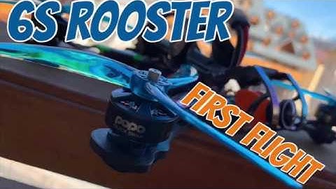 6S, Betaflight 4.0.0 & RPM Filter First Flight | Armattan Rooster | FPV Freestyle