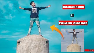 Sky Blue Colour Editing in Lightroom || New Lightroom Cc Background Change Sky ️Blue Colour Editing