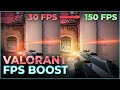 Valorant Fps Boost Guide For Mid/Low end PC !! Get More fps!!