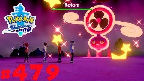 Pokemon Sword Shiny Dynamax Fan Rotom Raid & Catch