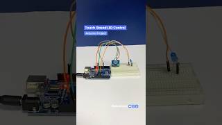 Touch Sensor LED Control Arduino UNO Project #ttp223 #touchsensor #ledproject #arduinoproject