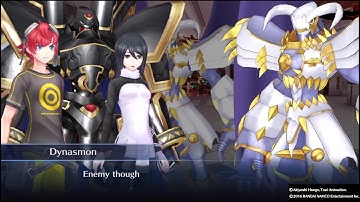 DIGIMON STORY CYBER SLEUTH BOSS Battle - vs.Dynasmon