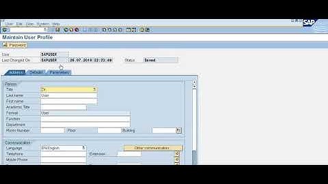 How To Change Date Format In SAP