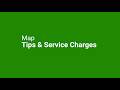 4. Map Tips &amp; Service Charges