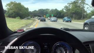 iPhone 6s Plus 2160p "4K" camera test MERCEDES GLE-AMG and NISSAN SKYLINE