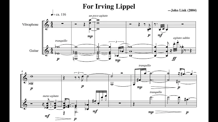 John Link: For Irving Lippel