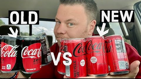 Coke Zero NEW FLAVOR VS. Coke Zero Sugar Review - Must Or Bust