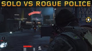 Solo Striker vs Rogue Police! SOLO DZ PVP #77 (The Division 1.8.3)