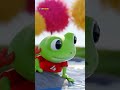 അഞ്ചു ചെറിയ തവളകൾ  - Five Little Frogs | Malayalam Rhymes for Children | Galatta Kids | Shorts