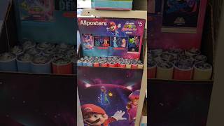 Found! Super Mario Galaxy Movie Posters At Dollar Tree