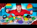 MINHA COLEÇÃO DE FIDGET TOYS! (FIDGET TOYS RAROS!)