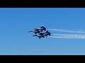 Blue Angels Diamond Flyby