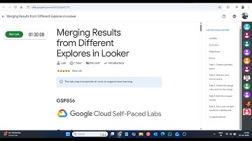 Resultaten van verschillende verkenningen samenvoegen in Looker || Laboplossing || Google Cloud A...