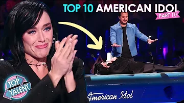 Katy Perry GONE WILD 😶‍🌫️ with TOP 10 SINGERS on American Idol 2024! | Week 10