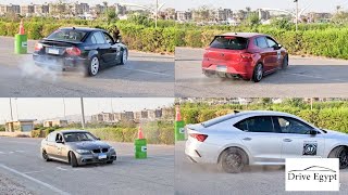 Time Attack April Egypt First Round Second Heat مركز القيادة الآمنة #autocross