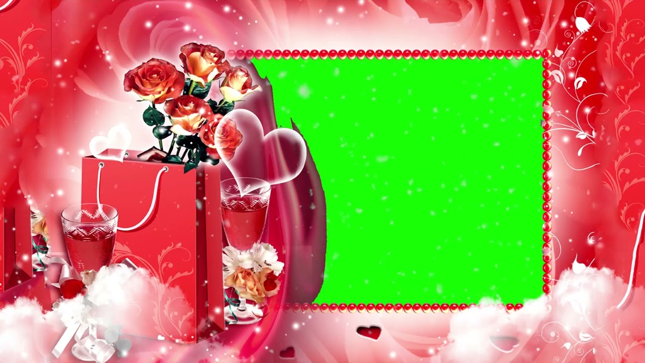 Love frame green screen | wedding green screen effects,green screen,wedding green screen