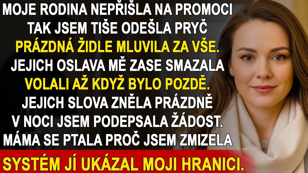 Moje rodina záměrně ignorovala mou promocí, tak jsem změnila jméno a už se nevrátila