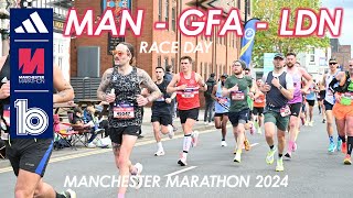 Manchester Marathon 2024  Race Day  Can I get a Good For Age time for London 25?  MAN  GFA  LDN