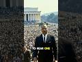 I Have a Dream. The speech that made America cry #historyshorts #americanhistory